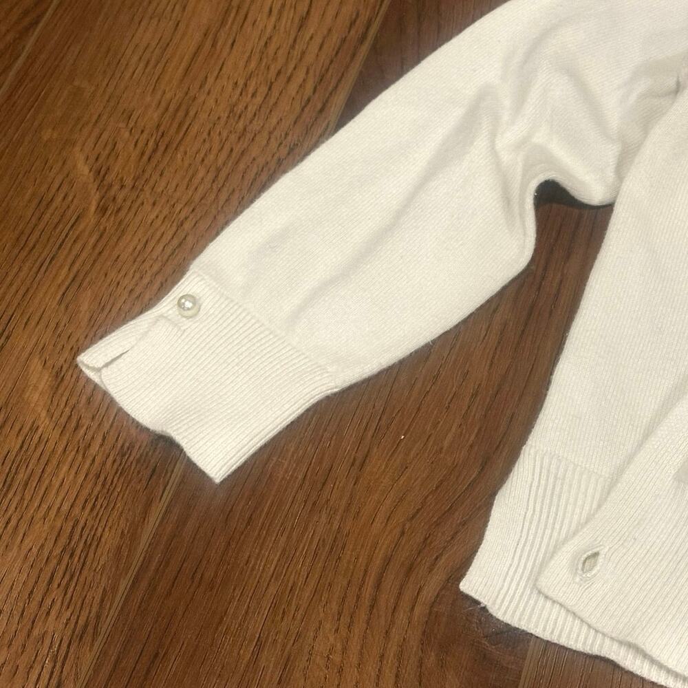 ZARA Girls Ivory Cardigan 6x - Picture 7 of 10
